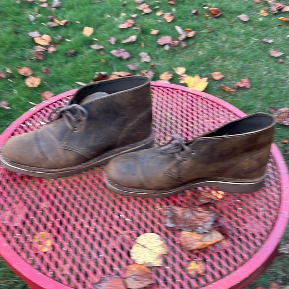 Clarks Mens Chukka Boots Size 10.5 Brown‎ - Picture 9 of 11